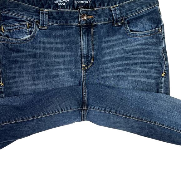 Lane Bryant Distinctly Boot Cut Right Fit Technology-Red Triangle-18 Average - 2 - Picture 6 of 13